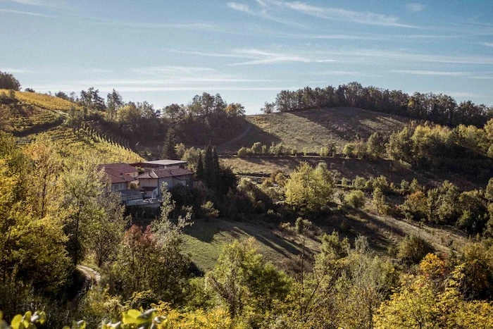 Borgo Isolabella wine estate and relais nestled in the hills of Loazzolo, Piemonte — the home of VEDA Ayurvedic Wellness